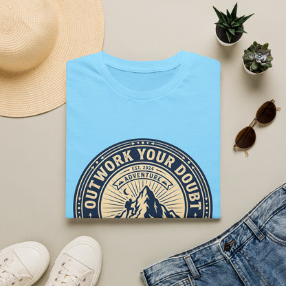 Outwork Your Doubt Elevate Your Mind T-Shirt — Motivational Tee