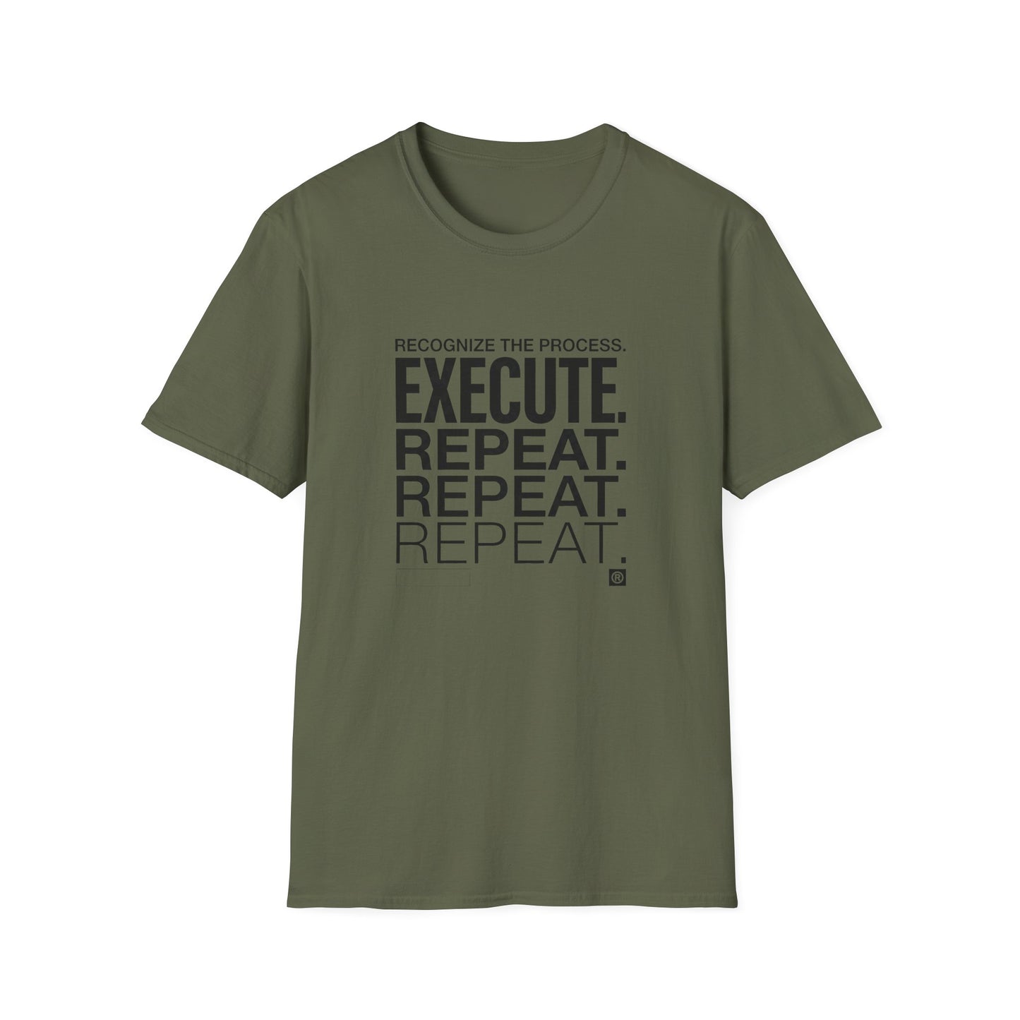 Execute Repeat T-Shirt — Motivational Tee
