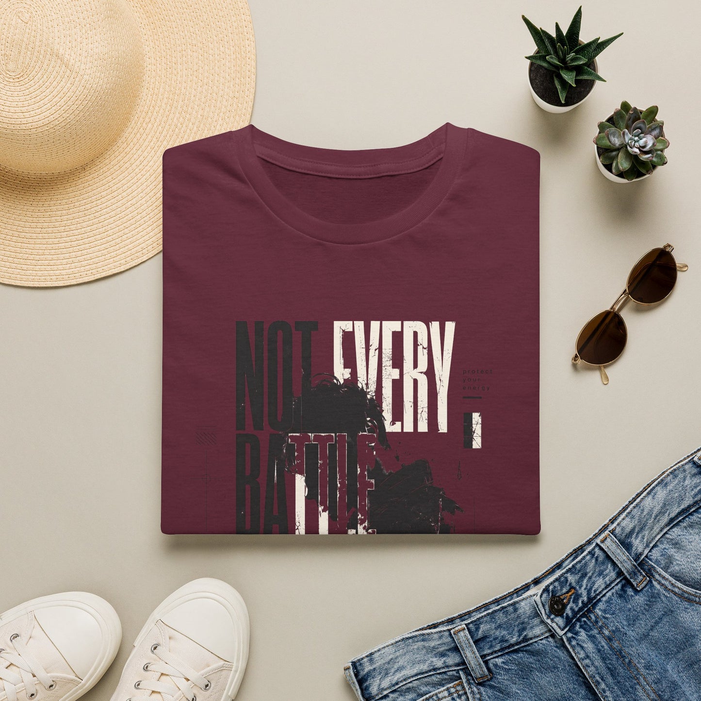 Not Every Battle Needs Violence T-Shirt — Motivational Tee