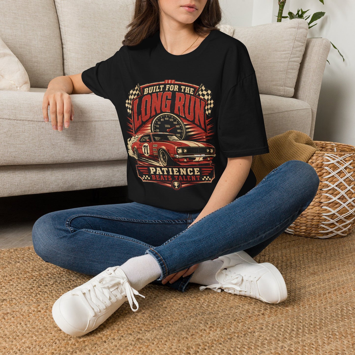 Built For The Long Run T-Shirt — Motivational Tee