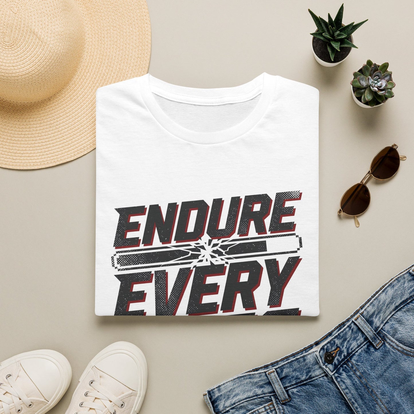 Endure Every Boss T-Shirt — Motivational Tee