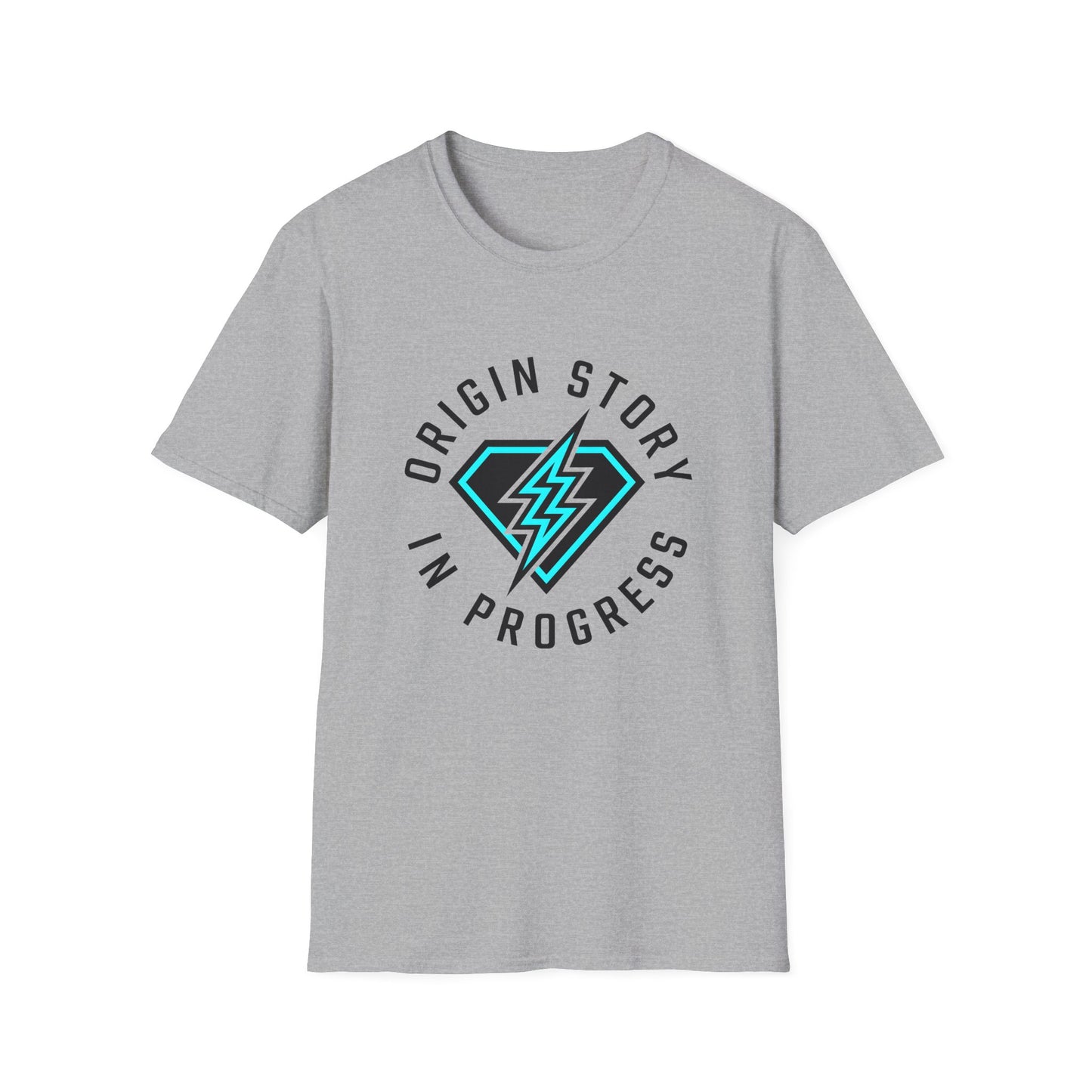 Origin Story In Progress T-Shirt — Motivational Tee