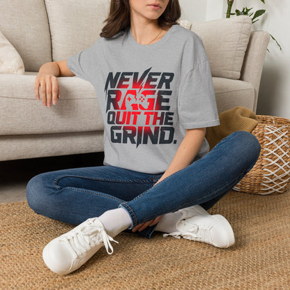 Never Rage Quit The Grind T-Shirt — Motivational Tee