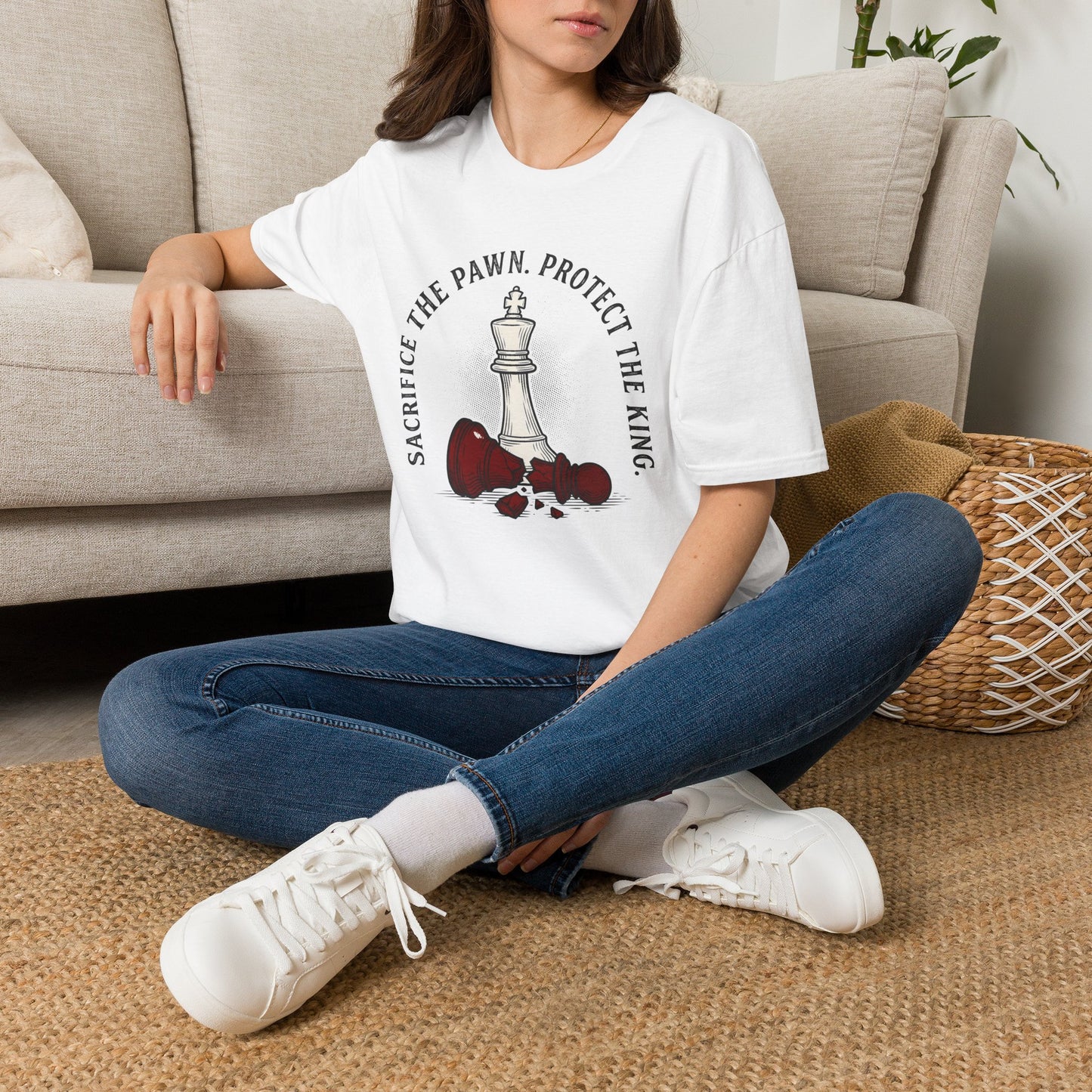 Sacrifice The Pawn Protect The King T-Shirt — Motivational Tee