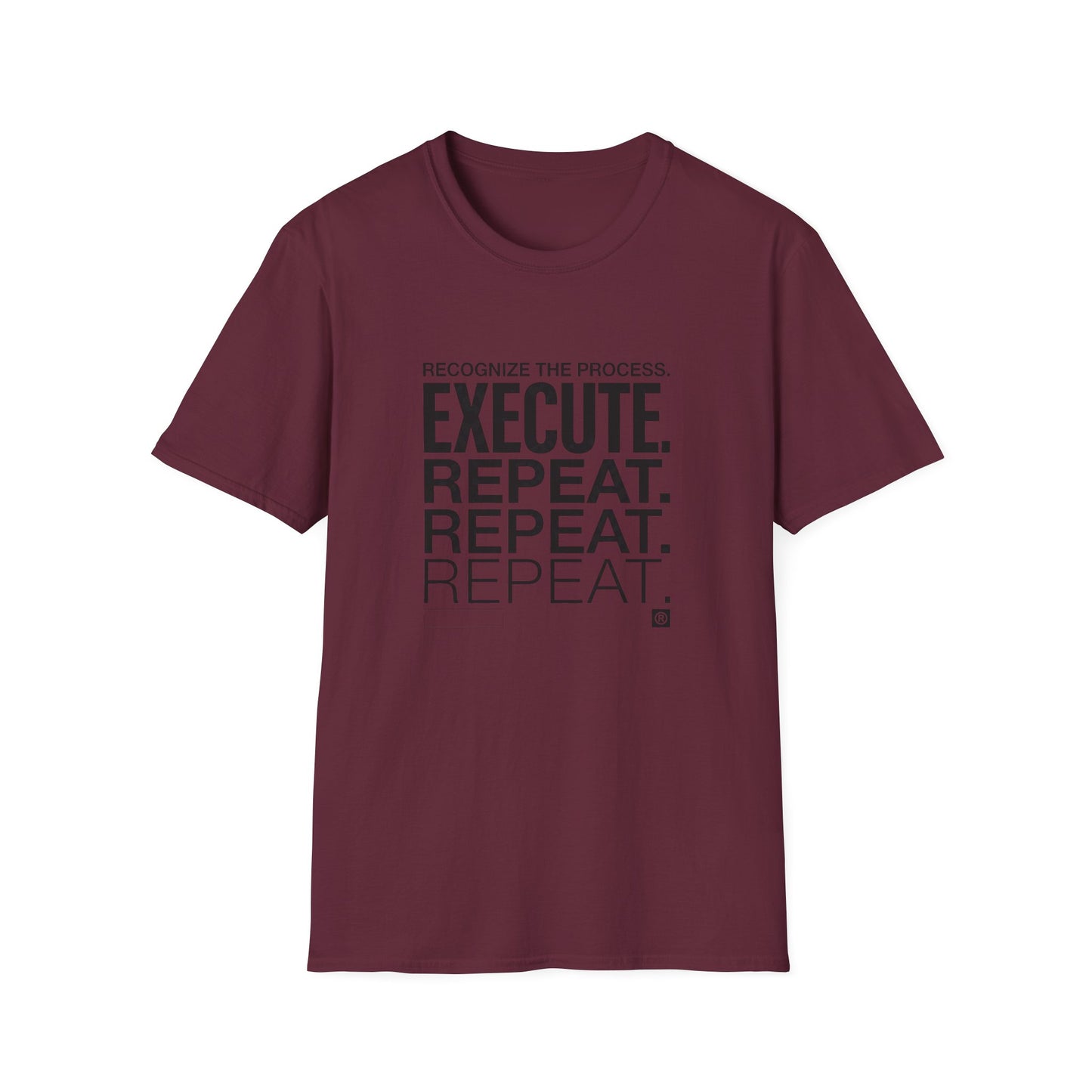 Execute Repeat T-Shirt — Motivational Tee