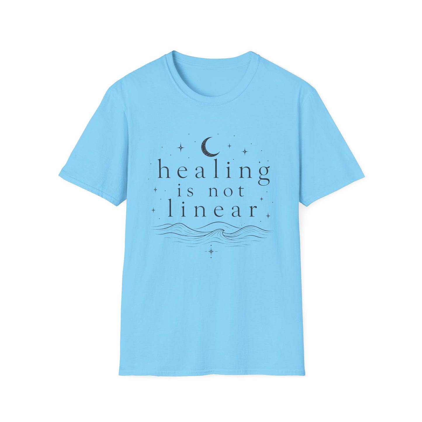 Healing Is Not Linear T-Shirt — Motivational Tee