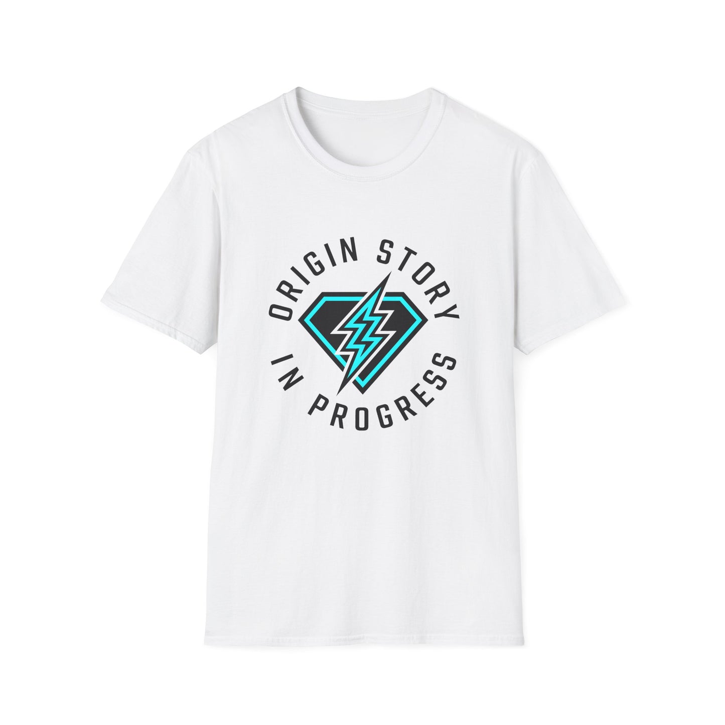 Origin Story In Progress T-Shirt — Motivational Tee