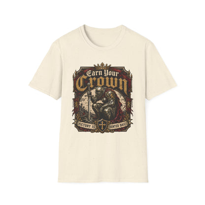 Earn Your Crown T-Shirt — Motivational Tee