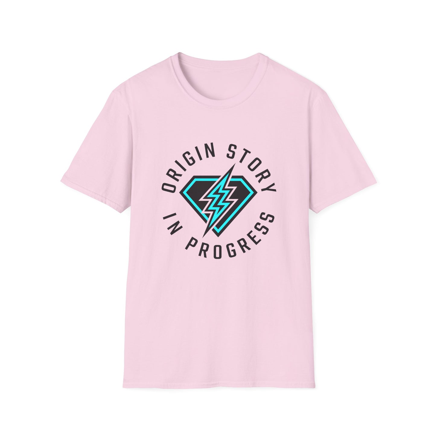 Origin Story In Progress T-Shirt — Motivational Tee