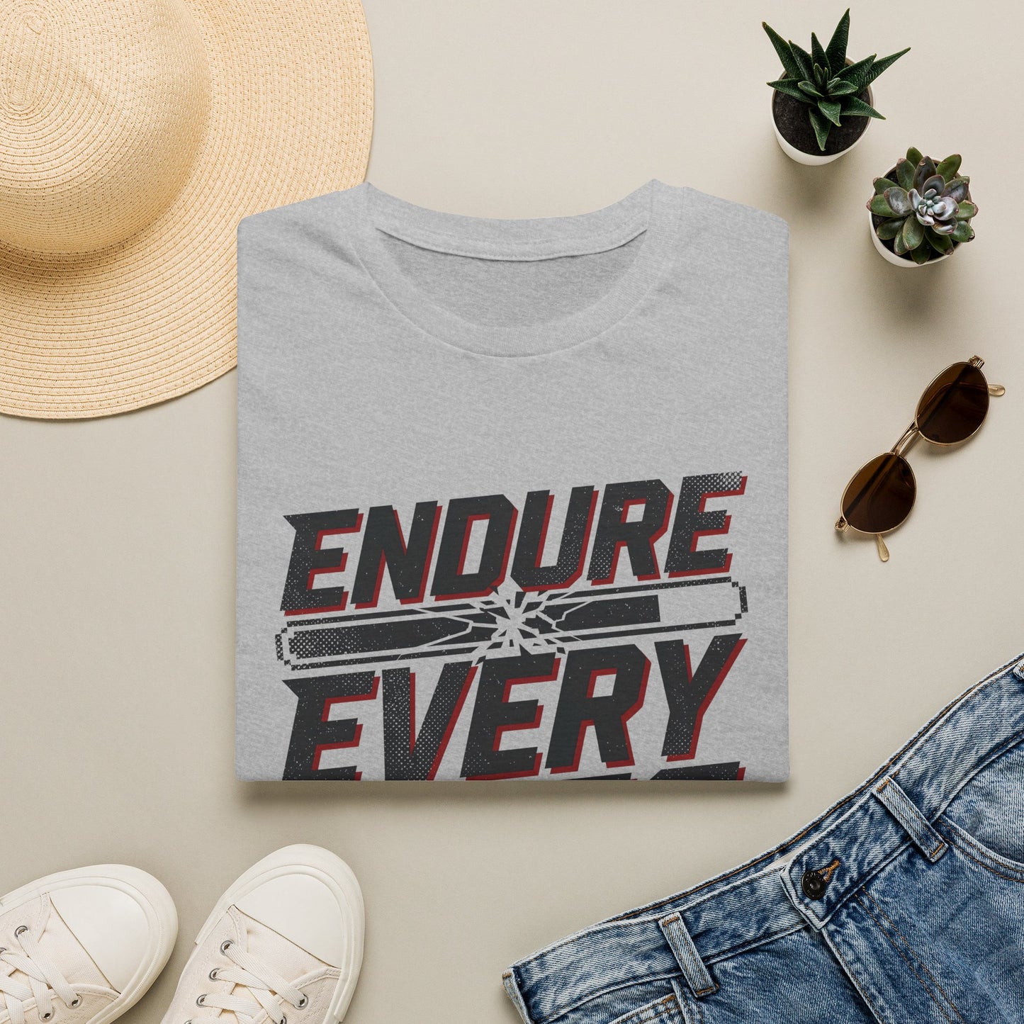Endure Every Boss T-Shirt — Motivational Tee