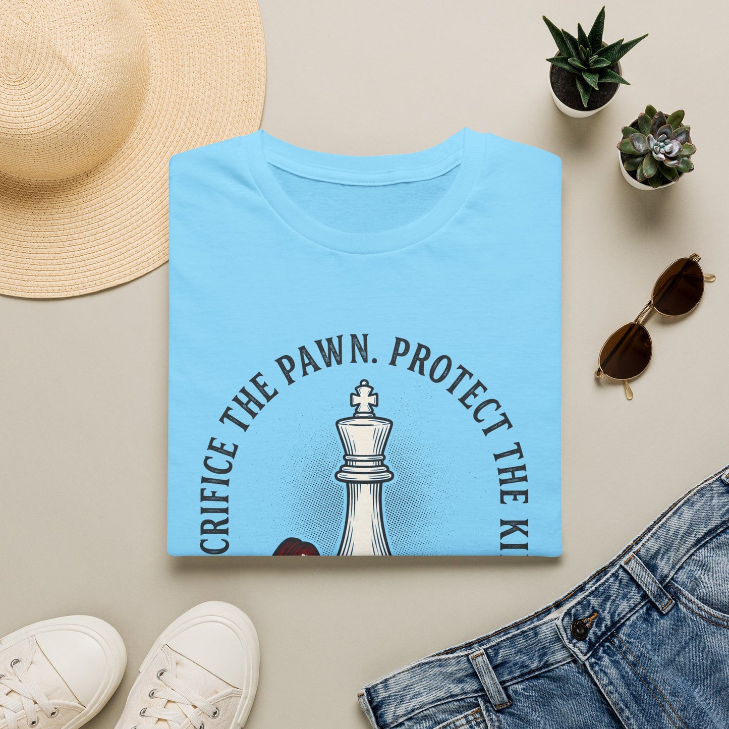 Sacrifice The Pawn Protect The King T-Shirt — Motivational Tee
