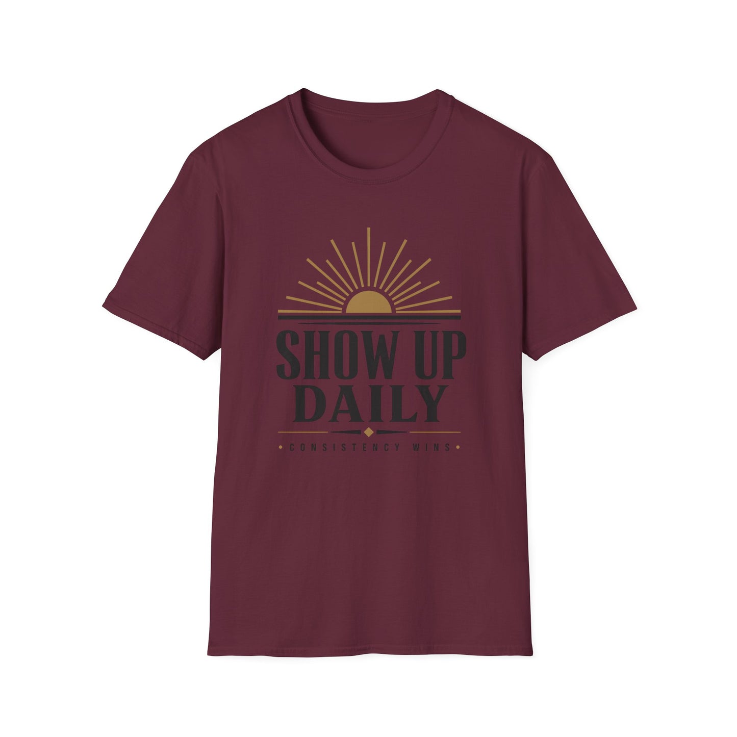 Show Up Daily T-Shirt — Motivational Tee