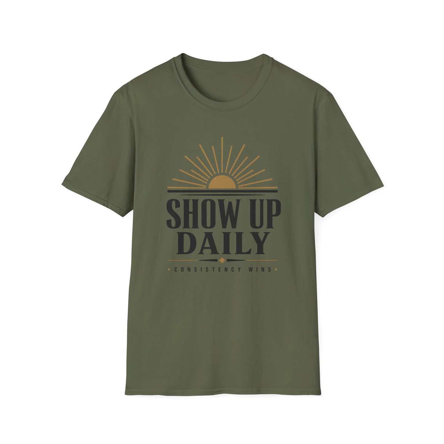 Show Up Daily T-Shirt — Motivational Tee