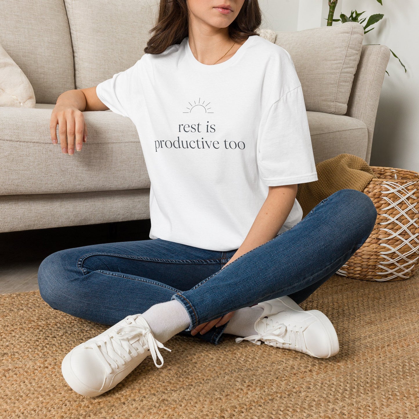 Rest Is Productive Too T-Shirt — Motivational Tee