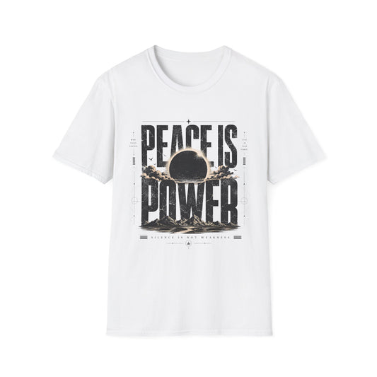 Peace Is Power T-Shirt — Motivational Tee
