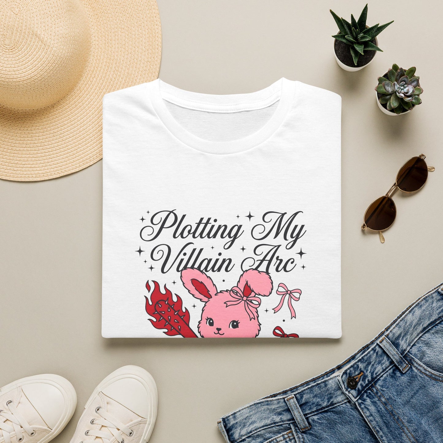 Plotting My Villain Arc T-Shirt — Motivational Tee