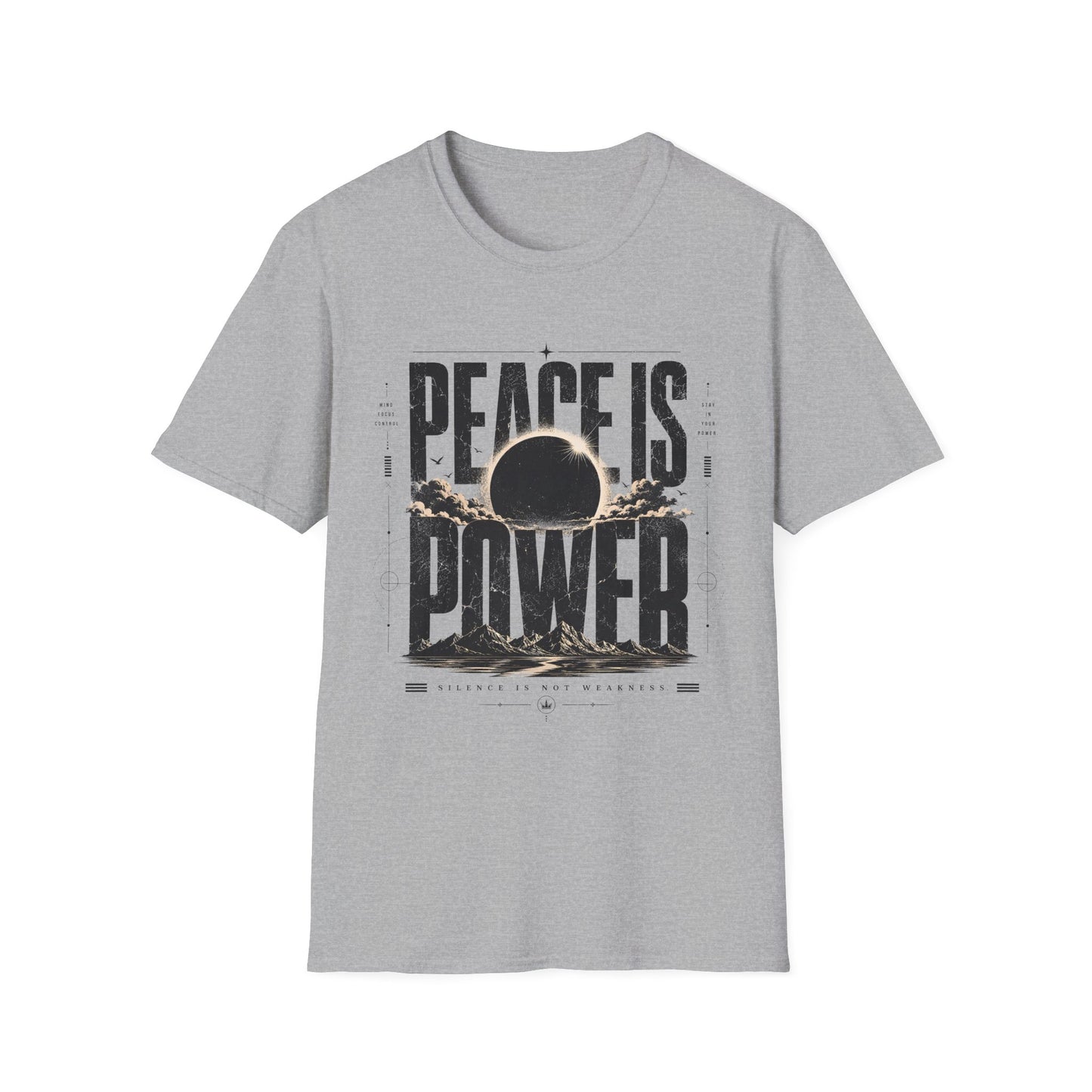 Peace Is Power T-Shirt — Motivational Tee