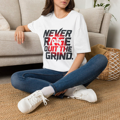 Never Rage Quit The Grind T-Shirt — Motivational Tee