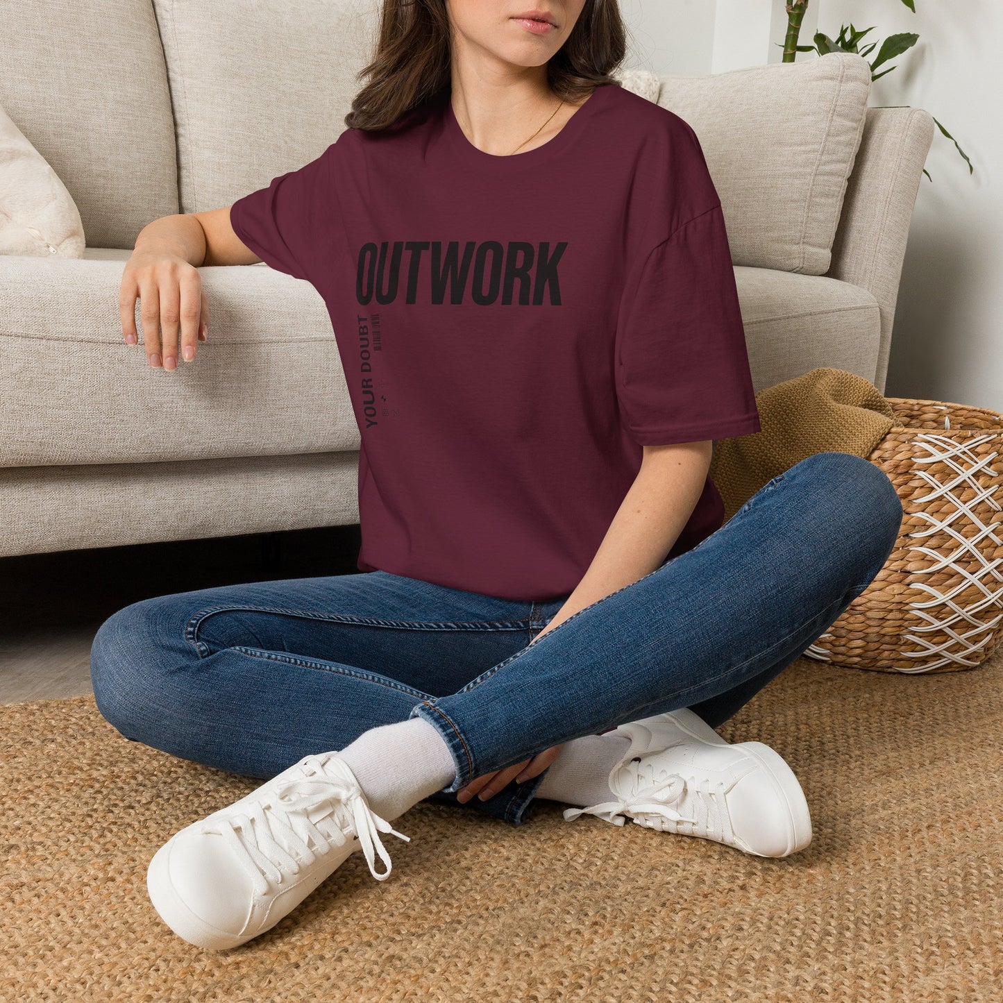 Outwork Your Doubt T-Shirt — Motivational Tee