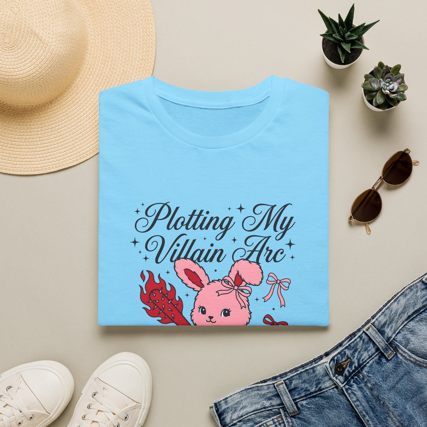 Plotting My Villain Arc T-Shirt — Motivational Tee