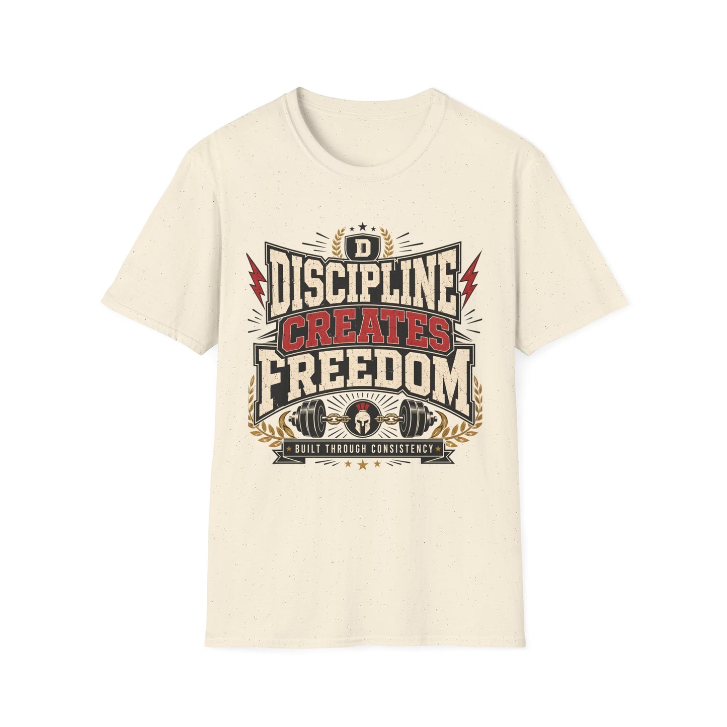 Discipline Creates Freedom T-Shirt — Motivational Tee