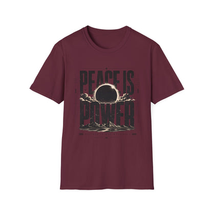 Peace Is Power T-Shirt — Motivational Tee