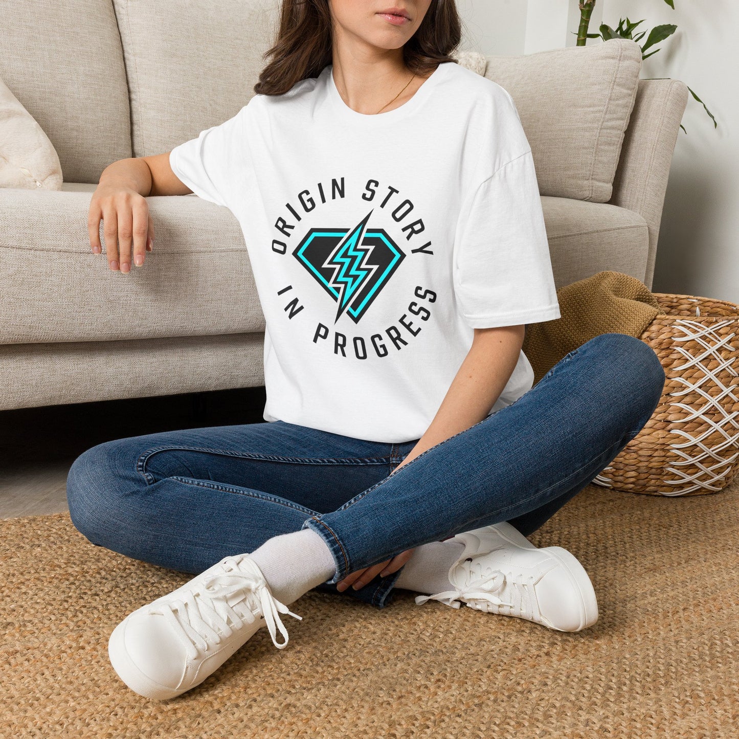 Origin Story In Progress T-Shirt — Motivational Tee
