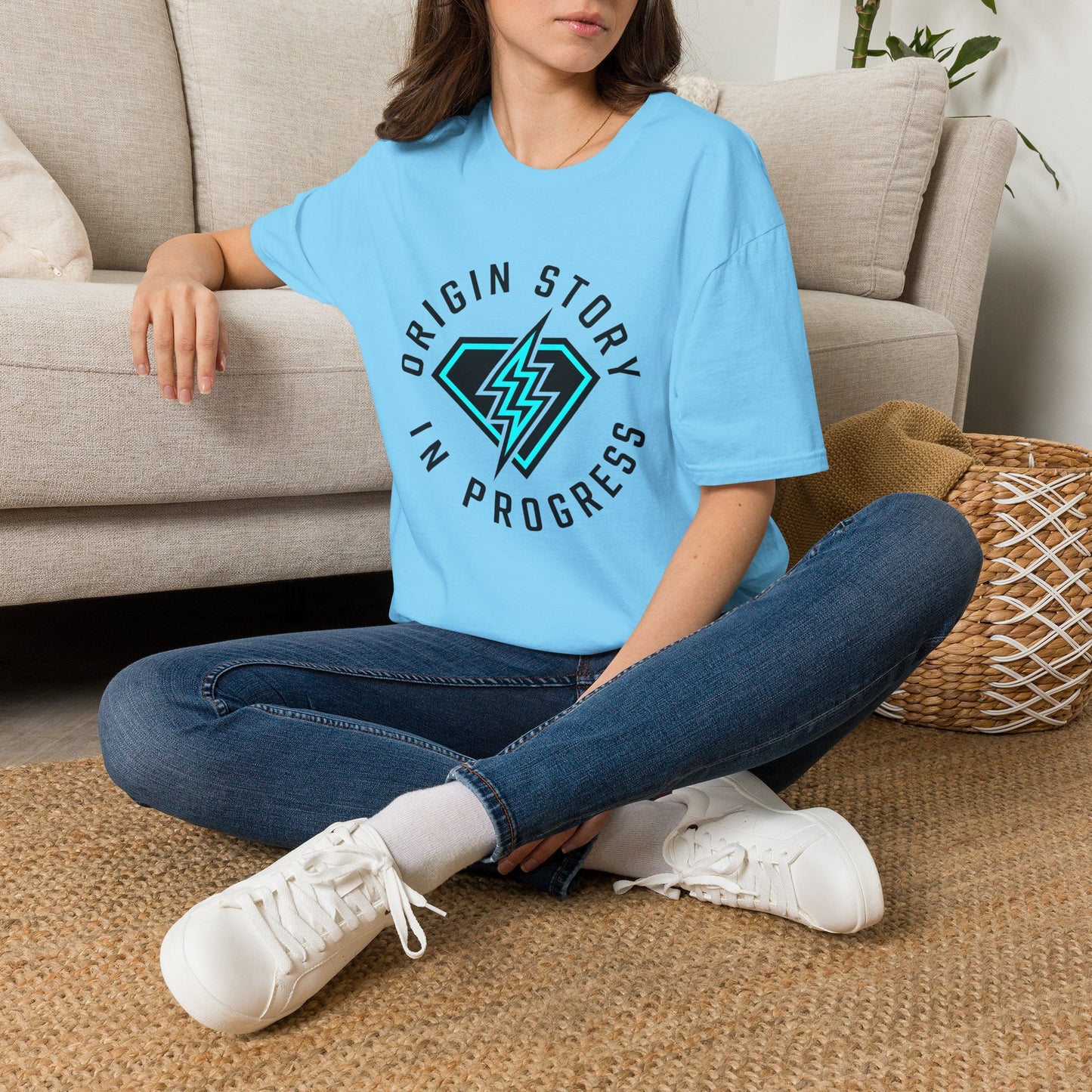 Origin Story In Progress T-Shirt — Motivational Tee