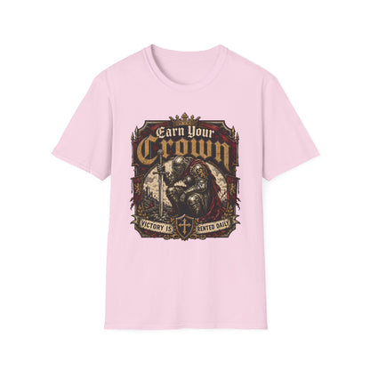 Earn Your Crown T-Shirt — Motivational Tee