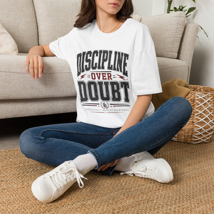 Discipline Over Doubt T-Shirt — Motivational Tee