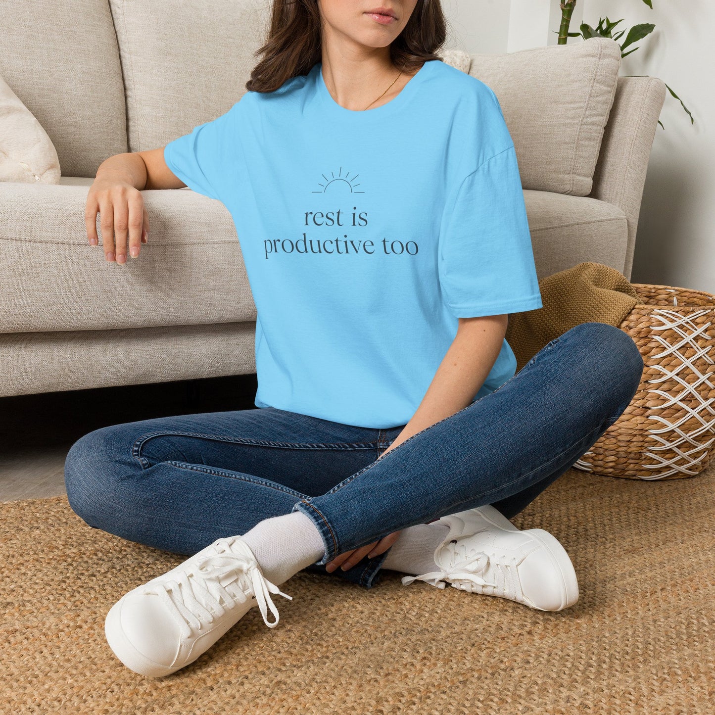 Rest Is Productive Too T-Shirt — Motivational Tee