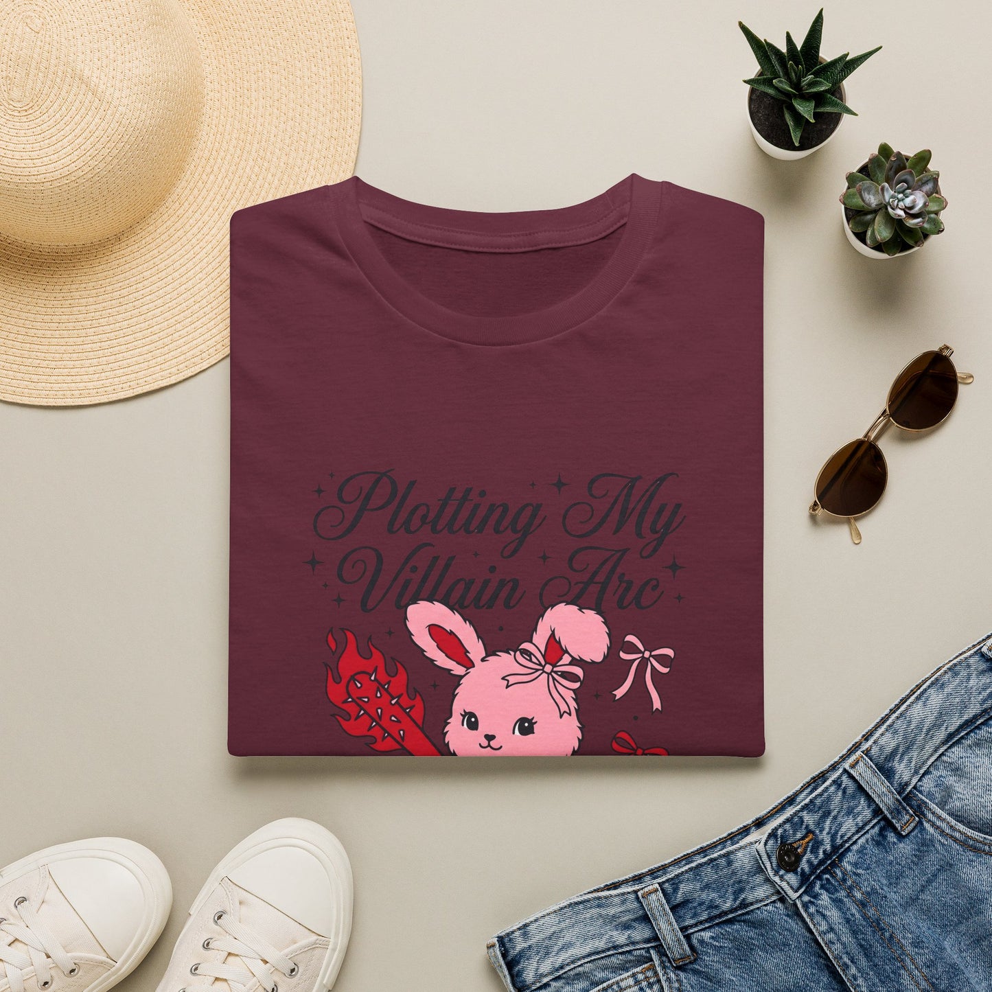 Plotting My Villain Arc T-Shirt — Motivational Tee