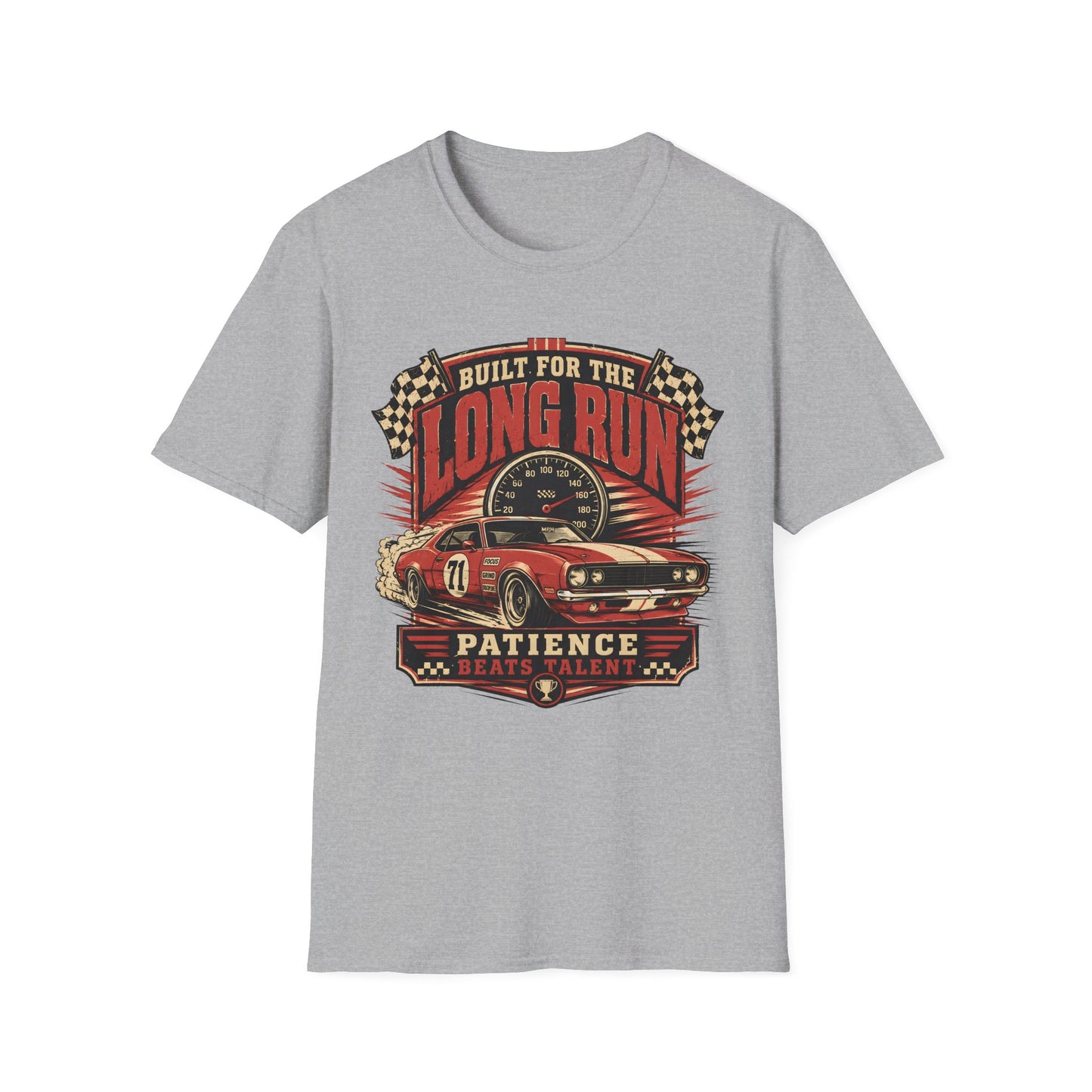 Built For The Long Run T-Shirt — Motivational Tee
