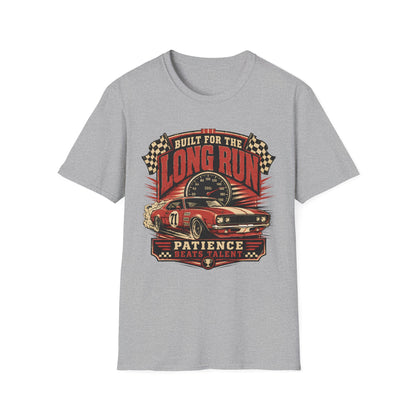 Built For The Long Run T-Shirt — Motivational Tee