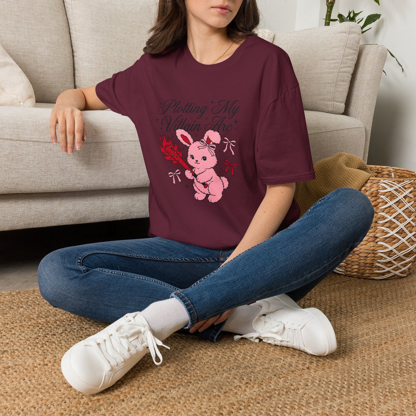 Plotting My Villain Arc T-Shirt — Motivational Tee