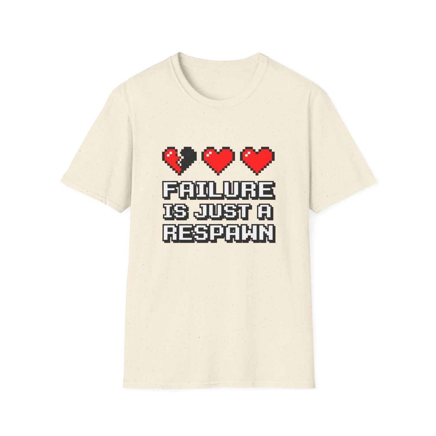 Failure is Just a Respawn T-Shirt — Motivational Tee