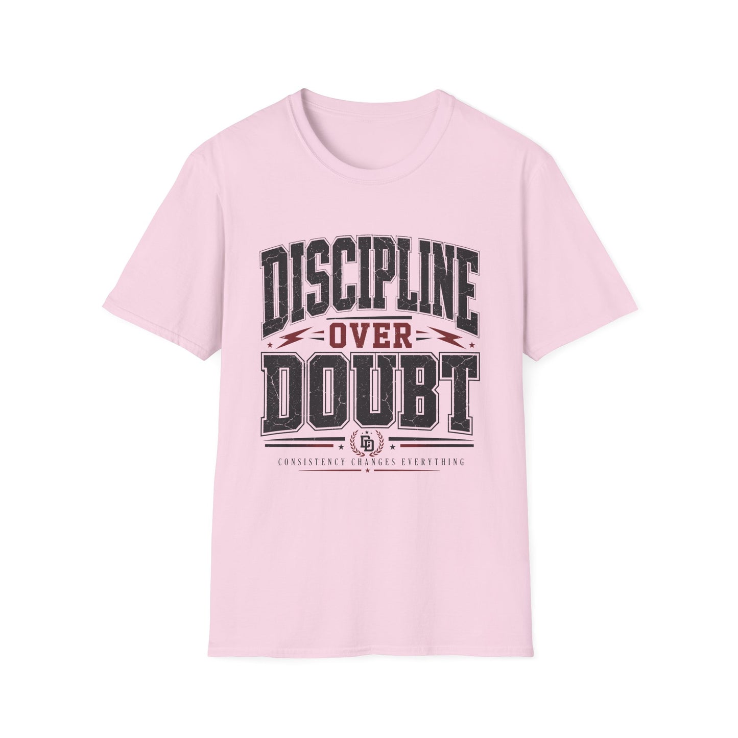 Discipline Over Doubt T-Shirt — Motivational Tee