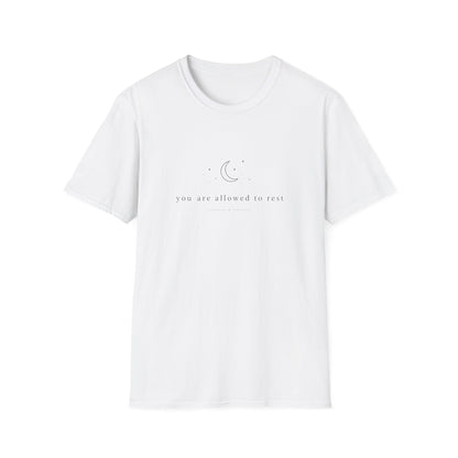 You Are Allowed To Rest T-Shirt — Motivational Tee