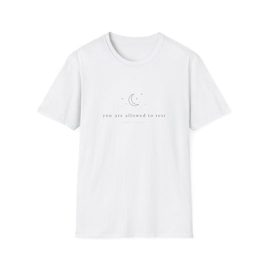 You Are Allowed To Rest T-Shirt — Motivational Tee