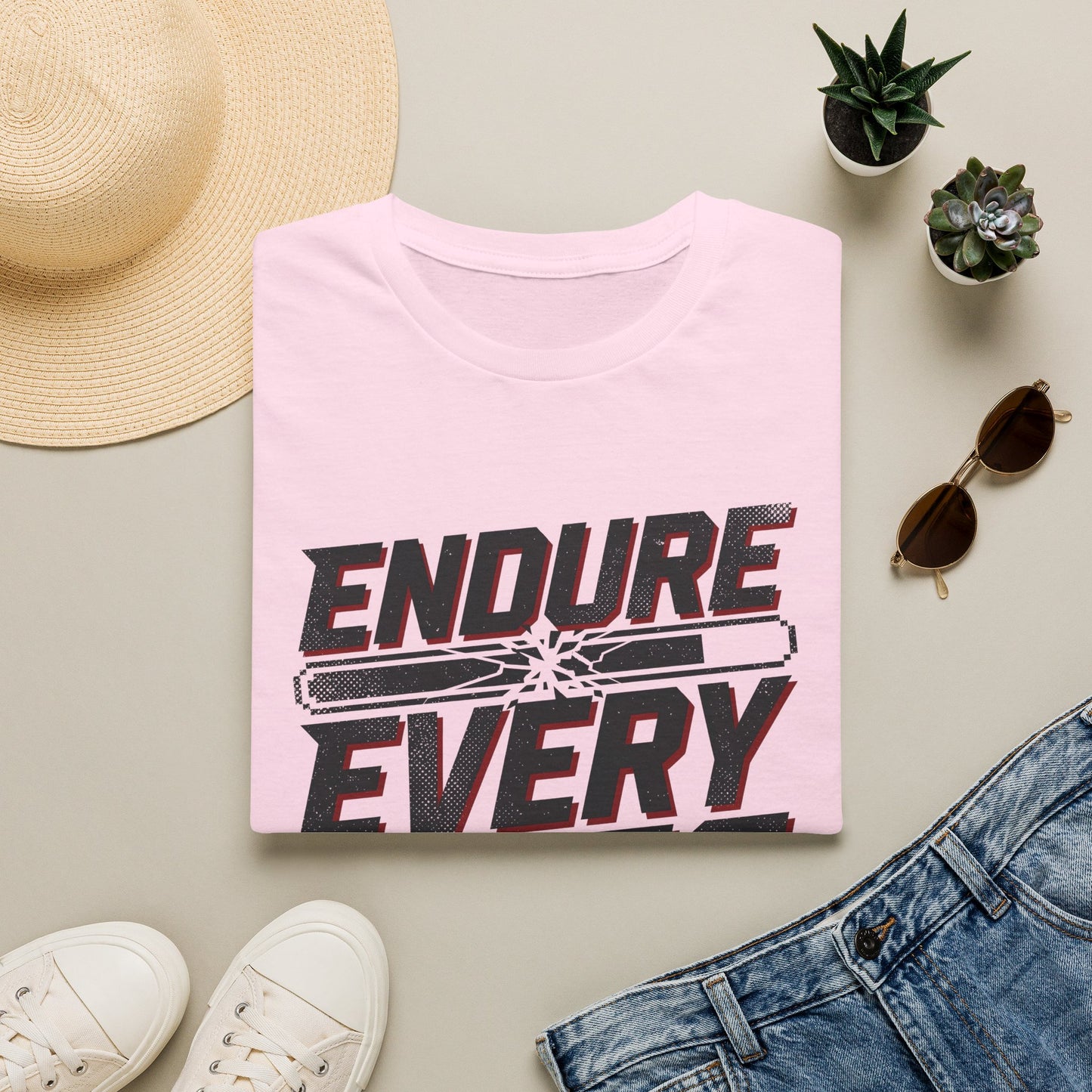 Endure Every Boss T-Shirt — Motivational Tee