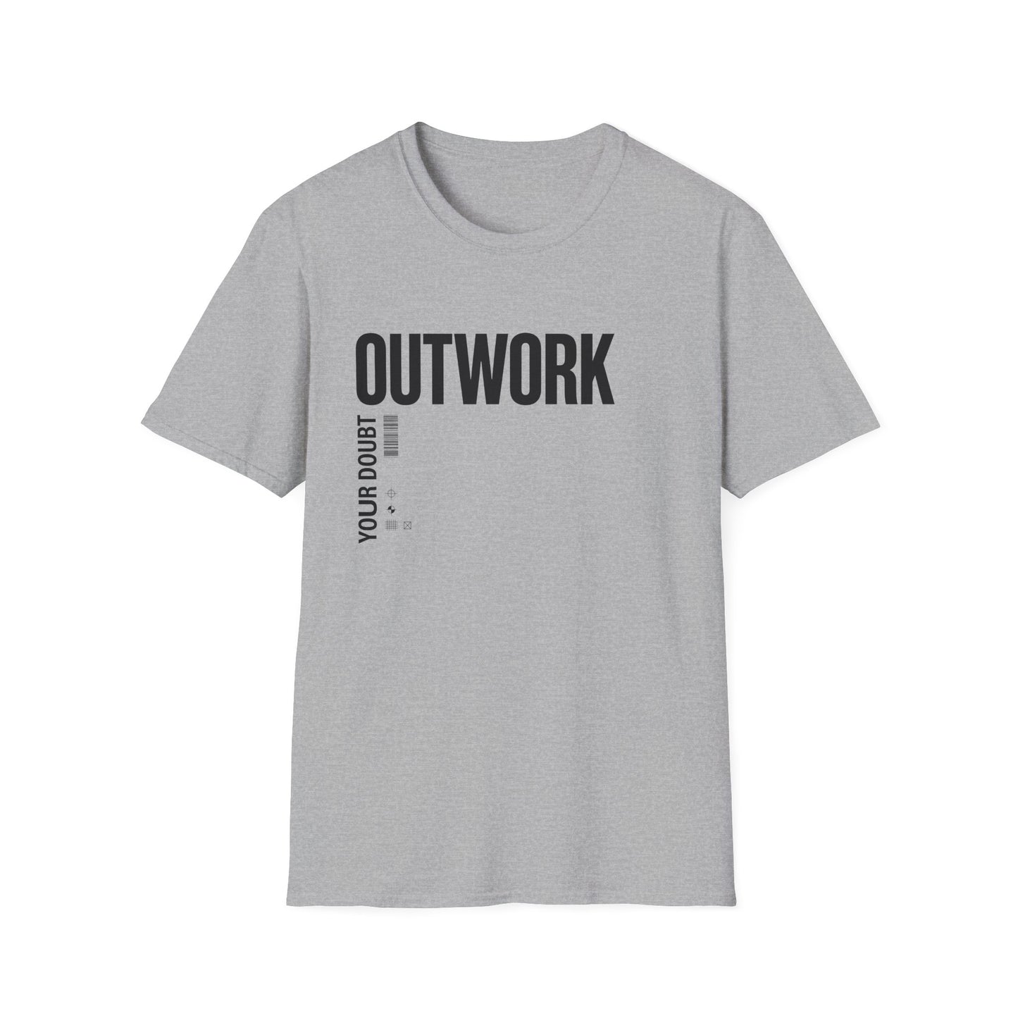 Outwork Your Doubt T-Shirt — Motivational Tee