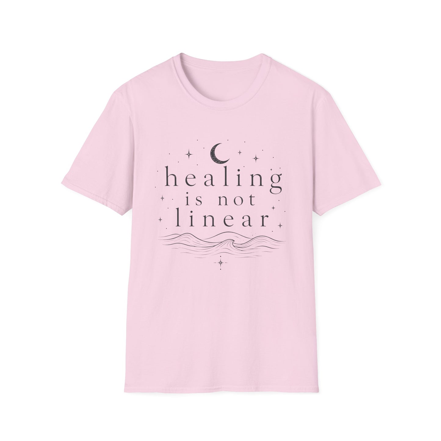 Healing Is Not Linear T-Shirt — Motivational Tee