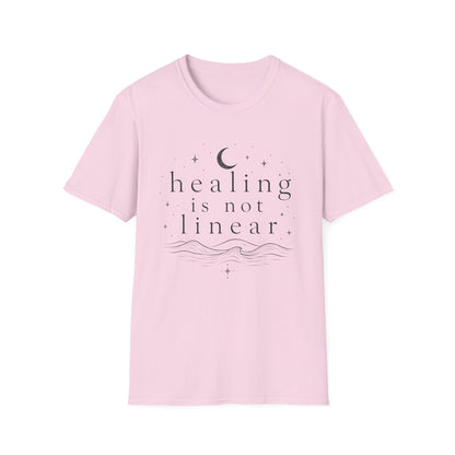 Healing Is Not Linear T-Shirt — Motivational Tee