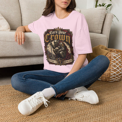 Earn Your Crown T-Shirt — Motivational Tee