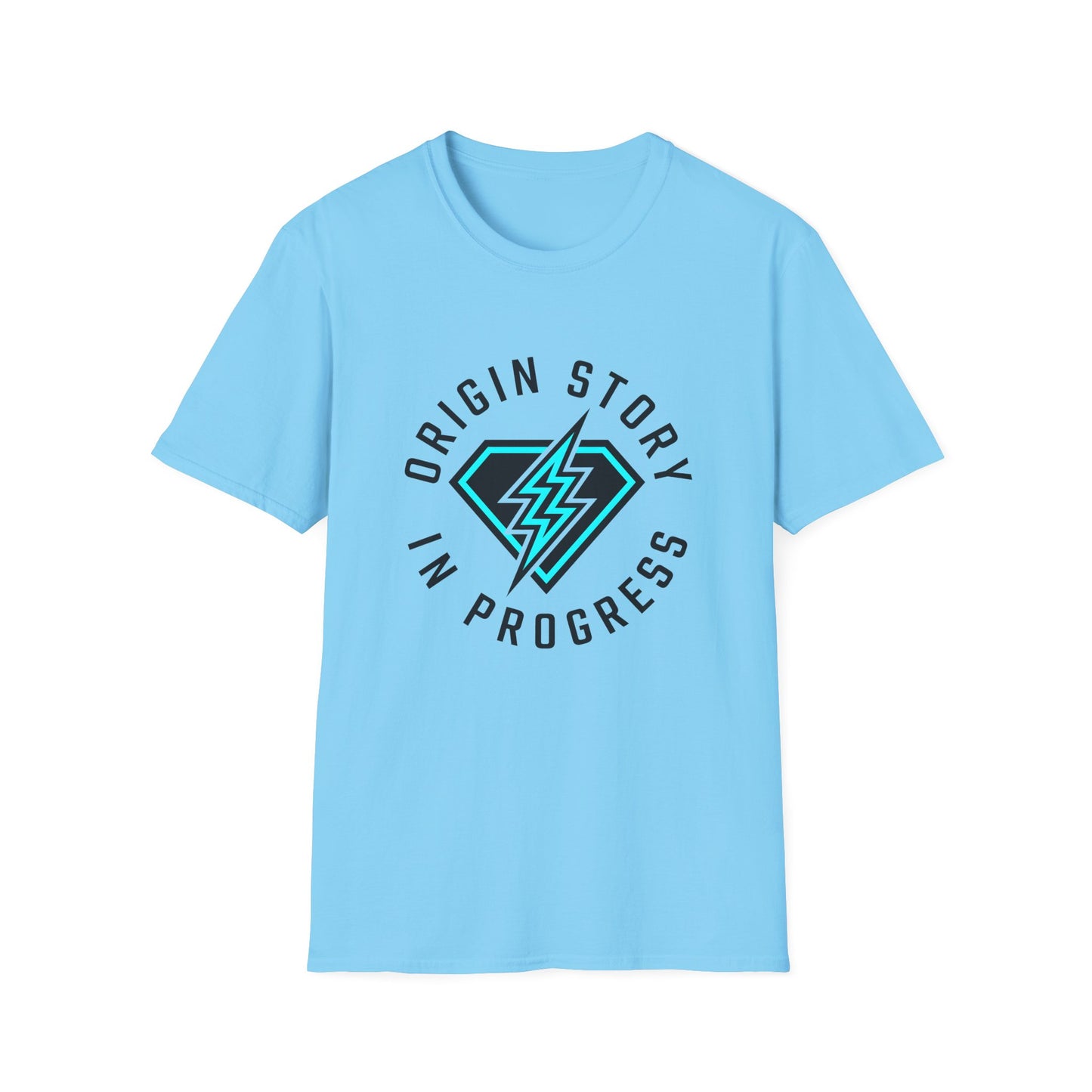 Origin Story In Progress T-Shirt — Motivational Tee