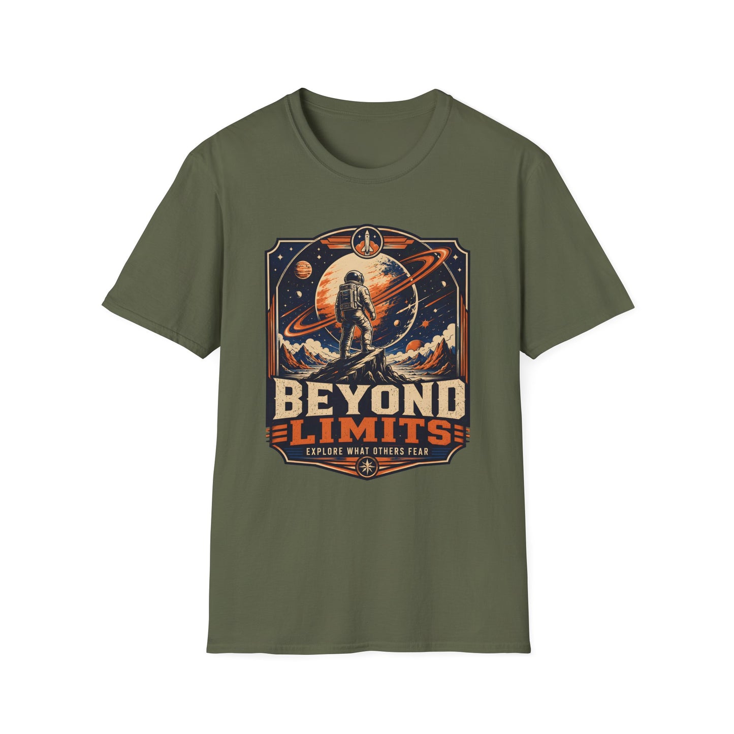 Beyond Limits T-Shirt — Motivational Tee