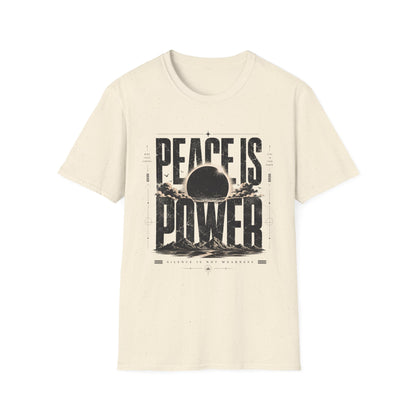 Peace Is Power T-Shirt — Motivational Tee