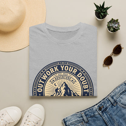 Outwork Your Doubt Elevate Your Mind T-Shirt — Motivational Tee