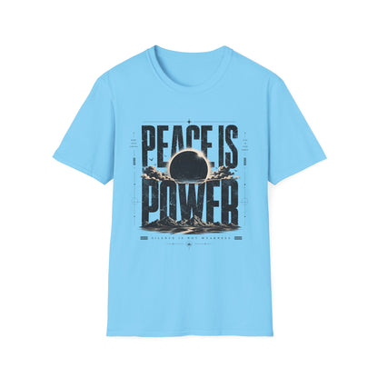 Peace Is Power T-Shirt — Motivational Tee