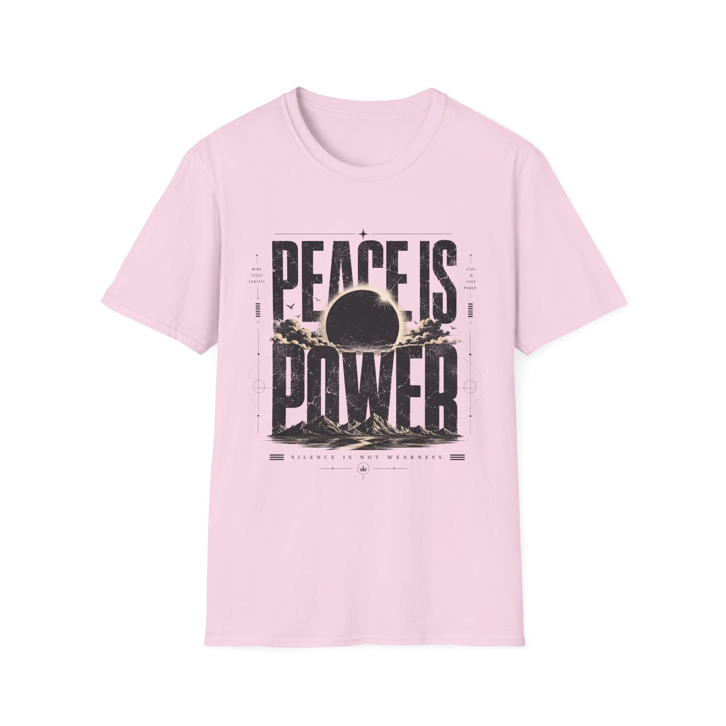 Peace Is Power T-Shirt — Motivational Tee